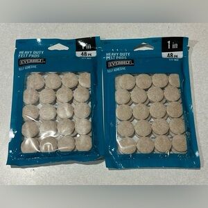 Everbilt Round Heavy Duty Self-Adhesive Furniture Pads - 2 /48 pk
Beige 1" 49972
